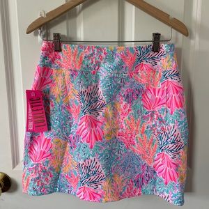 Lilly Pulitzer Monica Skort SPF 50+, Splashdance Golf